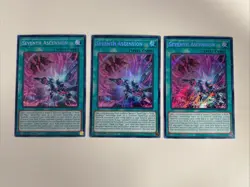 Yugioh - Seventh Ascension x 3 - 1st Edition Secret Rare NM - Free Holo Card - Image 1
