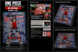 One Piece Monkey D. Luffy US Voyage Promo Card, Sealed. Bandai Rare Collectible - Image 3