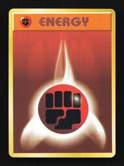 Fighting Energy Base Set Japanese Pokemon Card TCG - Image 1