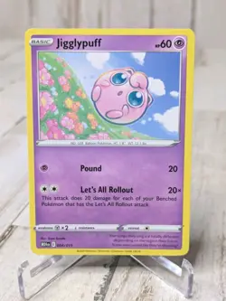 Jigglypuff - 2025 McDonalds Happy Meal Pokemon Dragon Discovery Card 004/015 - Image 1