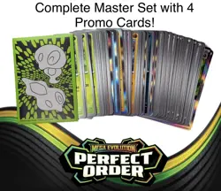 Complete Near Mint Perfect Order Master Set - Pokemon TCG. With Promo Cards - Image 1