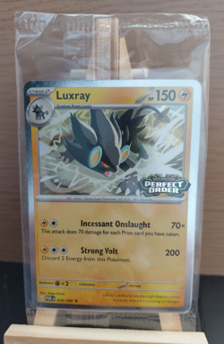 Pokemon TCG Card Luxray 028/088, Sealed Perfect Order Stamped Promo Master Set - Image 1