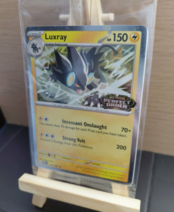 Pokemon TCG Card Luxray 028/088, Sealed Perfect Order Stamped Promo Master Set - Image 2