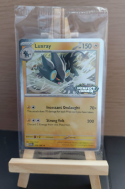 Pokemon TCG Card Luxray 028/088, Sealed Perfect Order Stamped Promo Master Set - Image 3