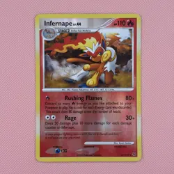 Infernape 31/127 Platinum Reverse Holo Rare Pokemon TCG - Image 1
