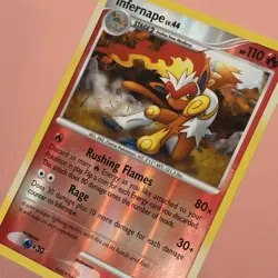 Infernape 31/127 Platinum Reverse Holo Rare Pokemon TCG - Image 2