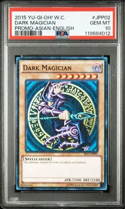 Yu Gi Oh Dark Magician PSA 10 World Championship Promo Collector Card - Image 1