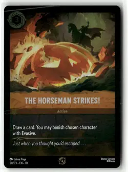 The Horseman Strikes! #20 Disney Lorcana Promo Cards Promo | Disney Lorcana - Image 1