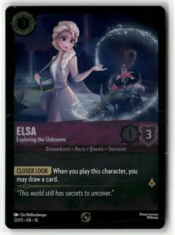 Elsa #22 Disney Lorcana Promo Cards Promo | Disney Lorcana - Image 1