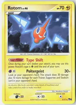 Rotom POP Series 9 005/017 Pokemon Card - Image 1