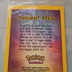 Wizards of the Coast Ancient Mew #1 Holo Promo Pokemon TCG Card English - Image 1