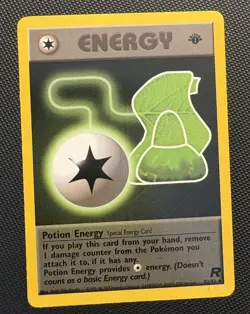 Potion Energy 82/82 1st Edition Team Rocket Pokemon Card - Image 1