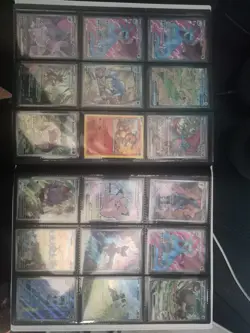 Pokemon Card Binder Collection Multiple Cards Pokemon TCG - Image 1
