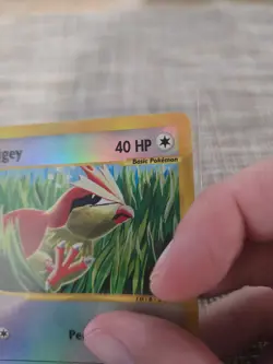 TCG Pokemon Card - Pidgey Expedition Base Set 123/165 Reverse Holo Common - Image 4