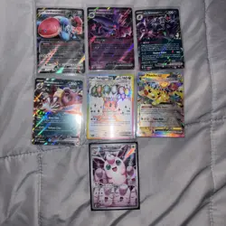Pokemon Cards Lot 7 6 Ex’s And 1 IR - Image 1