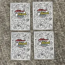 4 Card Lot After Skool Hobby Poncho Pikachu Fan Made Fan Art 40, 41 , 42, 43 - Image 2