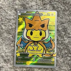 4 Card Lot After Skool Hobby Poncho Pikachu Fan Made Fan Art 40, 41 , 42, 43 - Image 5