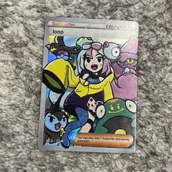 3 Card Lot After Skool Hobby Cynthia Marnie Iono Trainers Fan Art 26,32,34 - Image 3