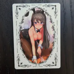 FANTASY SHRINE Rascal Does Not Dream of Bunny Girl Senpai MAI SAKURAJI Card R115 - Image 5