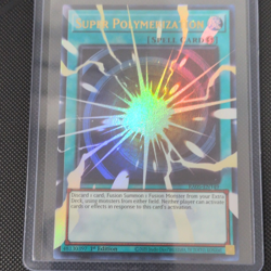 Konami Yu-Gi-Oh! Super Polymerization RA05-EN149 Ultra Rare Foil 1st Ed Spell - Image 1