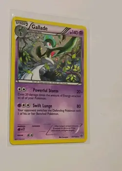 Gallade 61/135 - Black & White Plasma Storm Holo Rare Pokemon Card LP - Image 1