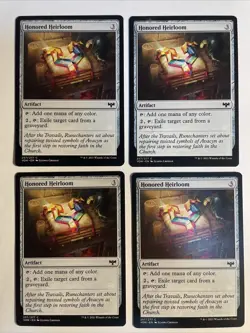 4x Mtg Crimson Vow Honored Heirloom NM/M Magic The Gathering - Image 1