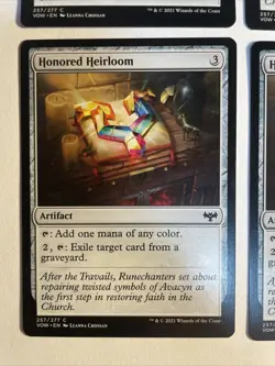 4x Mtg Crimson Vow Honored Heirloom NM/M Magic The Gathering - Image 2