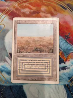 Scrubland Revised Magic the Gathering MTG HP - Image 1