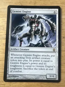 Gemini Engine Light Play, English Magic the Gathering MTG Darksteel - Image 1
