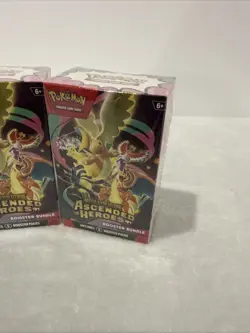 Lot of 2 Pokemon TCG Mega Evolution Ascended Heroes Booster Bundles Sealed - Image 2