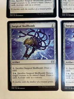 4x Mtg Phyrexia All Will Be One Surgical Skullbomb NM/M Magic The Gathering - Image 2