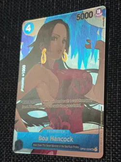Boa Hancock One Piece TCG (Box Topper) OP02-059 Paramount War Foil English NM - Image 2