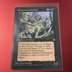 Magic the Gathering MTG Gangrenous Zombies (127) Ice Age LP - Image 1