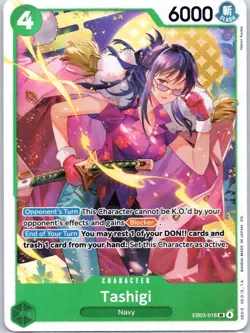 Tashigi EB03-018 Extra Booster: One Piece Heroines Edition One Piece Foil NM - Image 1