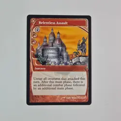 Relentless Assault (Future Sight) 132 Mystery Booster 2 Magic: The Gathering LP - Image 1