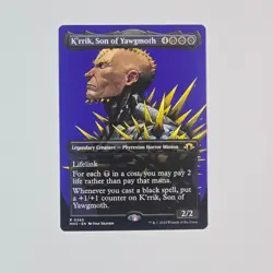 K'rrik, Son of Yawgmoth (Borderless) 365 Modern Horizons 3 MTG NM - Image 1