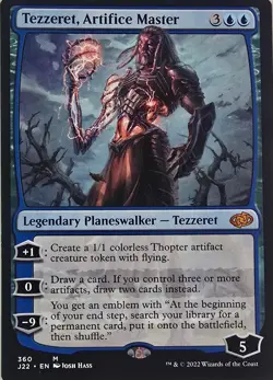 Tezzeret, Artifice Master #360 MTG Jumpstart 2022 Magic: The Gathering NM - Image 1