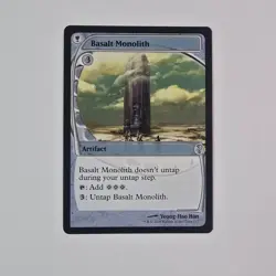 Basalt Monolith (Future Sight) 217 MTG Mystery Booster 2 Magic: The Gathering NM - Image 1
