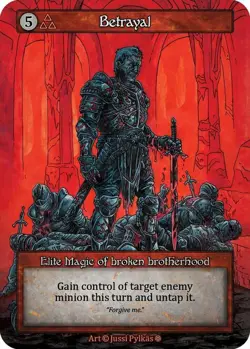 Sorcery: Contested Realm Betrayal Elite Foil NM (GT) - Image 1