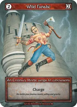 Sorcery: Contested Realm Wild Fanatic Ordinary Foil NM (GT) - Image 1