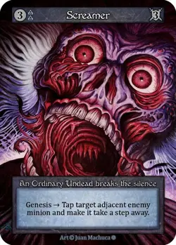 Sorcery: Contested Realm Screamer Ordinary Foil NM (GT) - Image 1