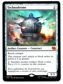 Technodrome 0179 Mythic TMNT Magic: The Gathering NM - Image 1