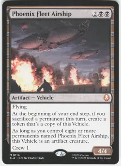 Phoenix Fleet Airship 114 Avatar: The Last Airbender Magic: The Gathering NM - Image 1