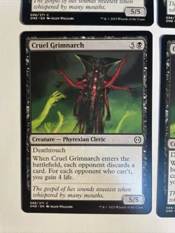 4x Mtg Phyrexia All Will Be One Cruel Grimnach NM/M Magic The Gathering - Image 2