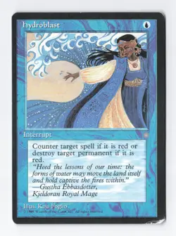 Hydroblast Ice Age MTG Vintage Magic the Gathering Card LP/NM - Image 1