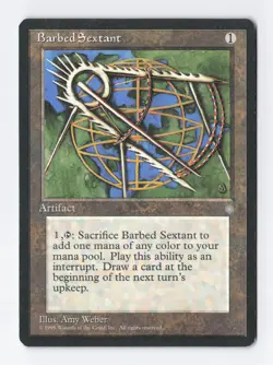 Barbed Sextant Ice Age MTG Vintage Magic the Gathering Card LP/NM - Image 1