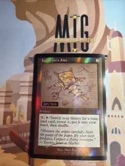 Journeyer's Kite ✨ RETRO Serialized (#263) FOIL ✨ MTG NM The Brothers' War - Image 1