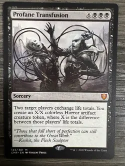 Profane Transfusion Commander Legends Regular - Image 1