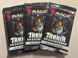 MTG: Tarkir: Dragonstorm: Play Booster Packs (x3) - Image 1
