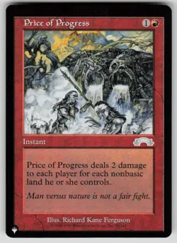 Price of Progress (EXO) Uncommon The List Reprints 95/143 MTG Near Mint 2020 - Image 1